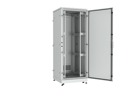 NIKOMAX (TLK) Шкаф напольный TFM-428080-MMMM-GY 42U, Ш800хГ800, IP54, цельнометаллический, серый