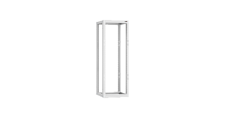 NIKOMAX (TLK) Стойка монтажная TRK-335510-R-GY 33U, Ш550хГ600-1000, двухрамная, раздвижная, серая