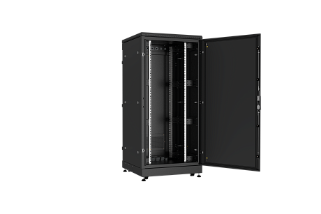 NIKOMAX (TLK) Шкаф напольный TFM-338080-MMMM-BK 33U, Ш800хГ800, IP54, цельнометаллический, черный NIKOMAX (TLK) Шкаф напольный TFM-338080-MMMM-BK 33U, Ш800хГ800, IP54, цельнометаллический, черный