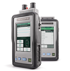 TESTPRO CV100-K71 Кабельный тестер для сертификации витой пары, одномодовой и многомодовой оптики, диагностики PoE и верификации мультигигабитных каналов с оптическим рефлектометром 