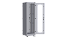 NIKOMAX (TLK) Напольный шкаф TFA-426080-GMMM-R-GY 42U, Ш600хГ800, стеклянная дверь, металлические стенки, металлическая дверь, серый