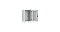 NIKOMAX (TLK) Напольный шкаф TFI-186060-GMMM-R-GY 18U, Ш600хГ600, стеклянная дверь, металлические стенки, металлическая дверь, серый