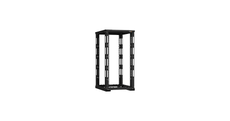 NIKOMAX (TLK) Стойка монтажная TRD-246080-R-BK 24U, Ш600хГ800, двухрамная, с крышей, черная NIKOMAX (TLK) Стойка монтажная TRD-246080-R-BK 24U, Ш600хГ800, двухрамная, с крышей, черная