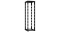 NIKOMAX (TLK) Стойка монтажная TRD-476080-R-BK 47U, Ш600хГ800, двухрамная, с крышей, черная NIKOMAX (TLK) Стойка монтажная TRD-476080-R-BK 47U, Ш600хГ800, двухрамная, с крышей, черная