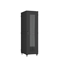 NIKOMAX (TLK) Напольный шкаф TFA-426080-GHMH-R-BK 42U, Ш600хГ800, стеклянная дверь, двухуровневые металлические стенки, металлическая дверь, черный NIKOMAX (TLK) Напольный шкаф TFA-426080-GHMH-R-BK 42U, Ш600хГ800, стеклянная дверь, двухуровневые металлические стенки, металлическая дверь, черный