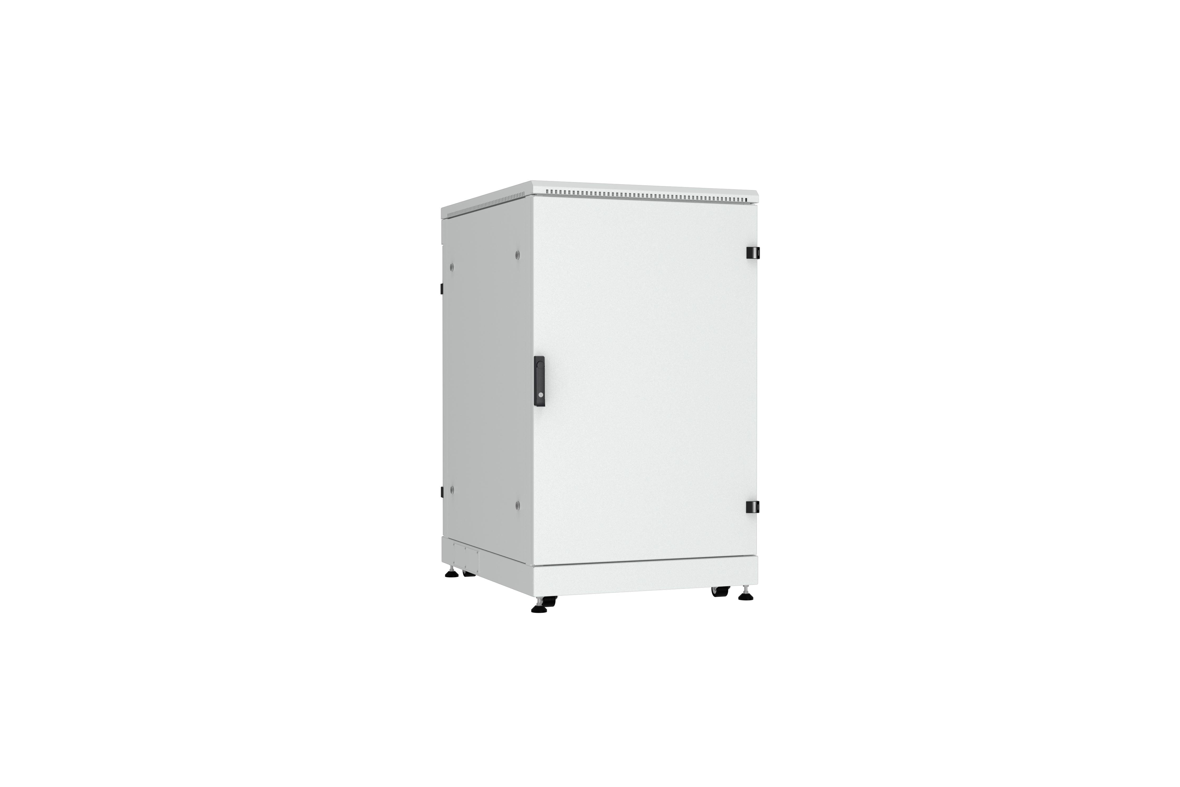 NIKOMAX (TLK) Шкаф напольный TFM-248010-MMMM-GY 24U, Ш800хГ1000, IP54, цельнометаллический, серый
