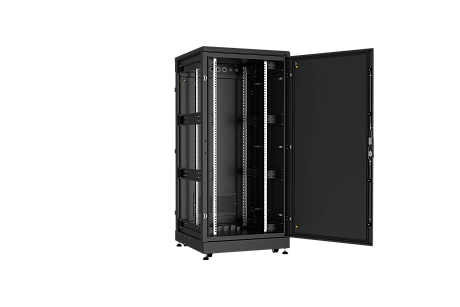 NIKOMAX (TLK) Шкаф напольный TFM-338080-MMMM-BK 33U, Ш800хГ800, IP54, цельнометаллический, черный NIKOMAX (TLK) Шкаф напольный TFM-338080-MMMM-BK 33U, Ш800хГ800, IP54, цельнометаллический, черный