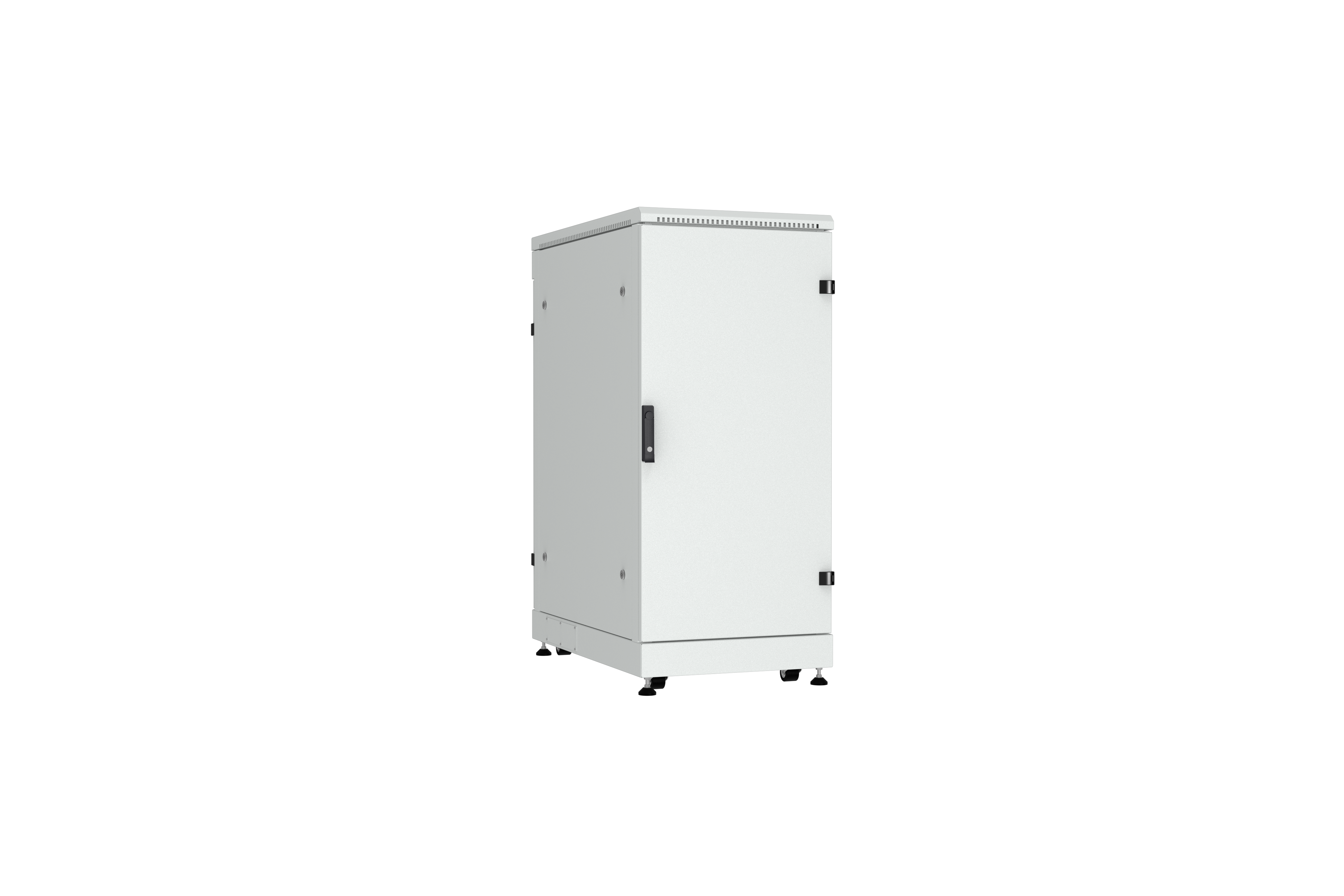NIKOMAX (TLK) Шкаф напольный TFM-246010-MMMM-GY 24U, Ш600хГ1000, IP54, цельнометаллический, серый