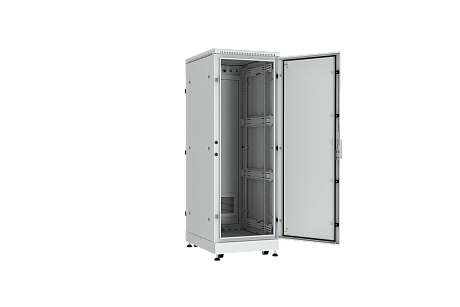 NIKOMAX (TLK) Шкаф напольный TFM-336080-MMMM-GY 33U, Ш600хГ800, IP54, цельнометаллический, серый
