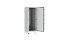 NIKOMAX (TLK) Шкаф напольный TFM-336080-MMMM-GY 33U, Ш600хГ800, IP54, цельнометаллический, серый