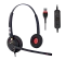 VoiceXpert VXH-500D — Проводная USB-гарнитура (USB-A, регулировка громкости, Mute, 2 динамика), аналог Plantronics Blackwire 3220