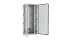 NIKOMAX (TLK) Шкаф напольный TFM-428080-MMMM-GY 42U, Ш800хГ800, IP54, цельнометаллический, серый