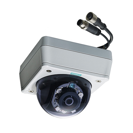 МОХА VPort P16-2MR60M-CT Защищенная Full HD 1080 IP-камера с питанием PoE, EN 50155, разъемы М12 МОХА VPort P16-2MR60M-CT Защищенная Full HD 1080 IP-камера с питанием PoE, EN 50155, разъемы М12