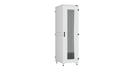 NIKOMAX (TLK) Напольный шкаф TFA-426080-GHMH-R-GY 42U, Ш600хГ800, стеклянная дверь, двухуровневые металлические стенки, металлическая дверь, серый NIKOMAX (TLK) Напольный шкаф TFA-426080-GHMH-R-GY 42U, Ш600хГ800, стеклянная дверь, двухуровневые металлические стенки, металлическая дверь, серый