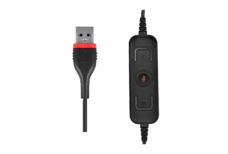VoiceXpert VXH-500D — Проводная USB-гарнитура (USB-A, регулировка громкости, Mute, 2 динамика), аналог Plantronics Blackwire 3220