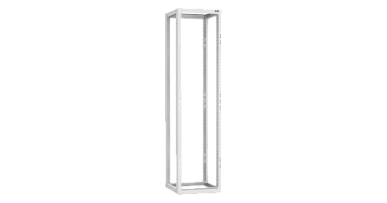 NIKOMAX (TLK) Стойка монтажная TRK-475510-R-GY 47U, Ш550хГ600-1000, двухрамная, раздвижная, серая