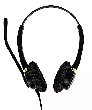 VoiceXpert VXH-500D — Проводная USB-гарнитура (USB-A, регулировка громкости, Mute, 2 динамика), аналог Plantronics Blackwire 3220