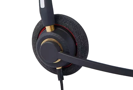 VoiceXpert VXH-500D — Проводная USB-гарнитура (USB-A, регулировка громкости, Mute, 2 динамика), аналог Plantronics Blackwire 3220