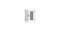 NIKOMAX (TLK) Напольный шкаф TFI-186080-GMMM-R-GY 18U, Ш600хГ800, стеклянная дверь, металлические стенки, металлическая дверь, серый
