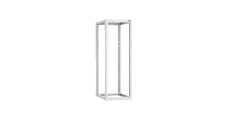 NIKOMAX (TLK) Стойка монтажная TRK-335510-R-GY 33U, Ш550хГ600-1000, двухрамная, раздвижная, серая