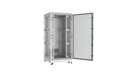 NIKOMAX (TLK) Шкаф напольный TFM-338080-MMMM-GY 33U, Ш800хГ800, IP54, цельнометаллический, серый