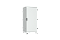 NIKOMAX (TLK) Шкаф напольный TFM-338080-MMMM-GY 33U, Ш800хГ800, IP54, цельнометаллический, серый