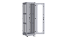 NIKOMAX (TLK) Напольный шкаф TFA-426080-GMMM-R-GY 42U, Ш600хГ800, стеклянная дверь, металлические стенки, металлическая дверь, серый