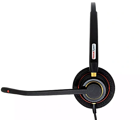 VoiceXpert VXH-500D — Проводная USB-гарнитура (USB-A, регулировка громкости, Mute, 2 динамика), аналог Plantronics Blackwire 3220