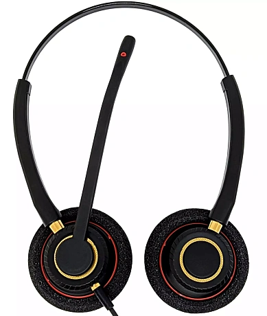 VoiceXpert VXH-500D — Проводная USB-гарнитура (USB-A, регулировка громкости, Mute, 2 динамика), аналог Plantronics Blackwire 3220