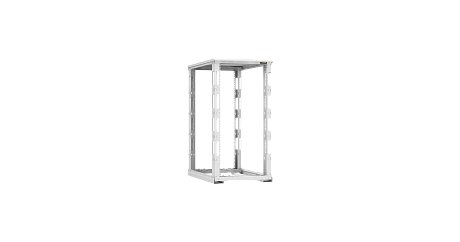 NIKOMAX (TLK) Стойка монтажная TRD-246010-R-GY 24U, Ш600хГ1000, двухрамная, с крышей, серая NIKOMAX (TLK) Стойка монтажная TRD-246010-R-GY 24U, Ш600хГ1000, двухрамная, с крышей, серая