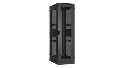 NIKOMAX (TLK) Напольный шкаф TFA-426080-PEPE-R-BK 42U, Ш600хГ800, перфорированная дверь, двухуровневые перфорированные стенки, перфорированная дверь, черный NIKOMAX (TLK) Напольный шкаф TFA-426080-PEPE-R-BK 42U, Ш600хГ800, перфорированная дверь, двухуровневые перфорированные стенки, перфорированная дверь, черный