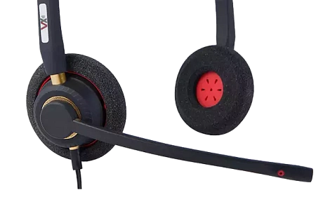 VoiceXpert VXH-500D — Проводная USB-гарнитура (USB-A, регулировка громкости, Mute, 2 динамика), аналог Plantronics Blackwire 3220