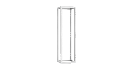 NIKOMAX (TLK) Стойка монтажная TRK-425510-R-GY 42U, Ш550хГ600-1000, двухрамная, раздвижная, серая