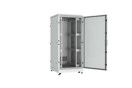 NIKOMAX (TLK) Шкаф напольный TFM-338080-MMMM-GY 33U, Ш800хГ800, IP54, цельнометаллический, серый