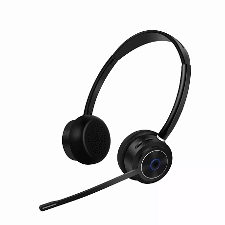 VoiceXpert VXH-1000D-BTD — Bluetooth-гарнитура для офиса, шумоподавление микрофона, 2 динамика, адаптер USB-A/Bluetooth VoiceXpert VXH-1000D-BTD — Bluetooth-гарнитура для офиса, шумоподавление микрофона, 2 динамика, адаптер USB-A/Bluetooth