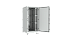 NIKOMAX (TLK) Шкаф напольный TFM-338010-MMMM-GY 33U, Ш800хГ1000, IP54, цельнометаллический, серый