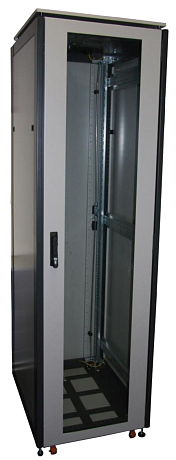 ССКТБ ТОМАСС ШТК-6622Э-01 - шкаф телекоммуникационный 19", 47U, 600х600х2200 мм, с металлической задней панелью и стеклянной дверью ССКТБ ТОМАСС ШТК-6622Э-01 - шкаф телекоммуникационный 19", 47U, 600х600х2200 мм, с металлической задней панелью и стеклянной дверью