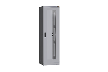 NIKOMAX (TLK) Напольный шкаф TFR-426060-GMMM-R2-GY 42U, Ш600хГ600, стеклянная дверь, металлические стенки, металлическая дверь, серый NIKOMAX (TLK) Напольный шкаф TFR-426060-GMMM-R2-GY 42U, Ш600хГ600, стеклянная дверь, металлические стенки, металлическая дверь, серый